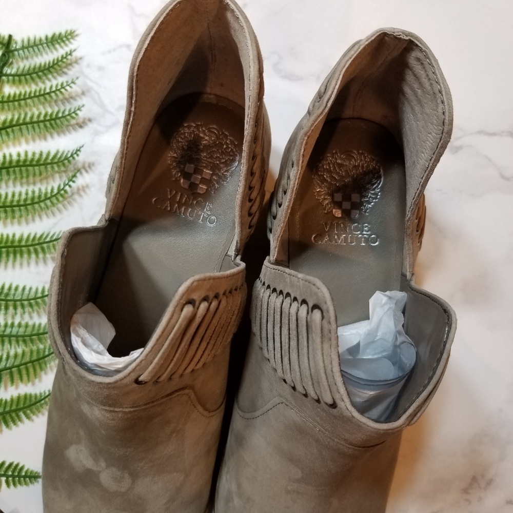 Vince Camuto Pevista booties Suede Gray - Picture 5 of 8